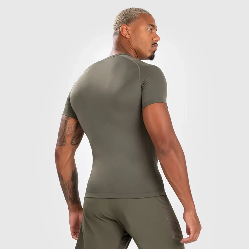 Men’s Short Sleeve Rashguard – Khaki