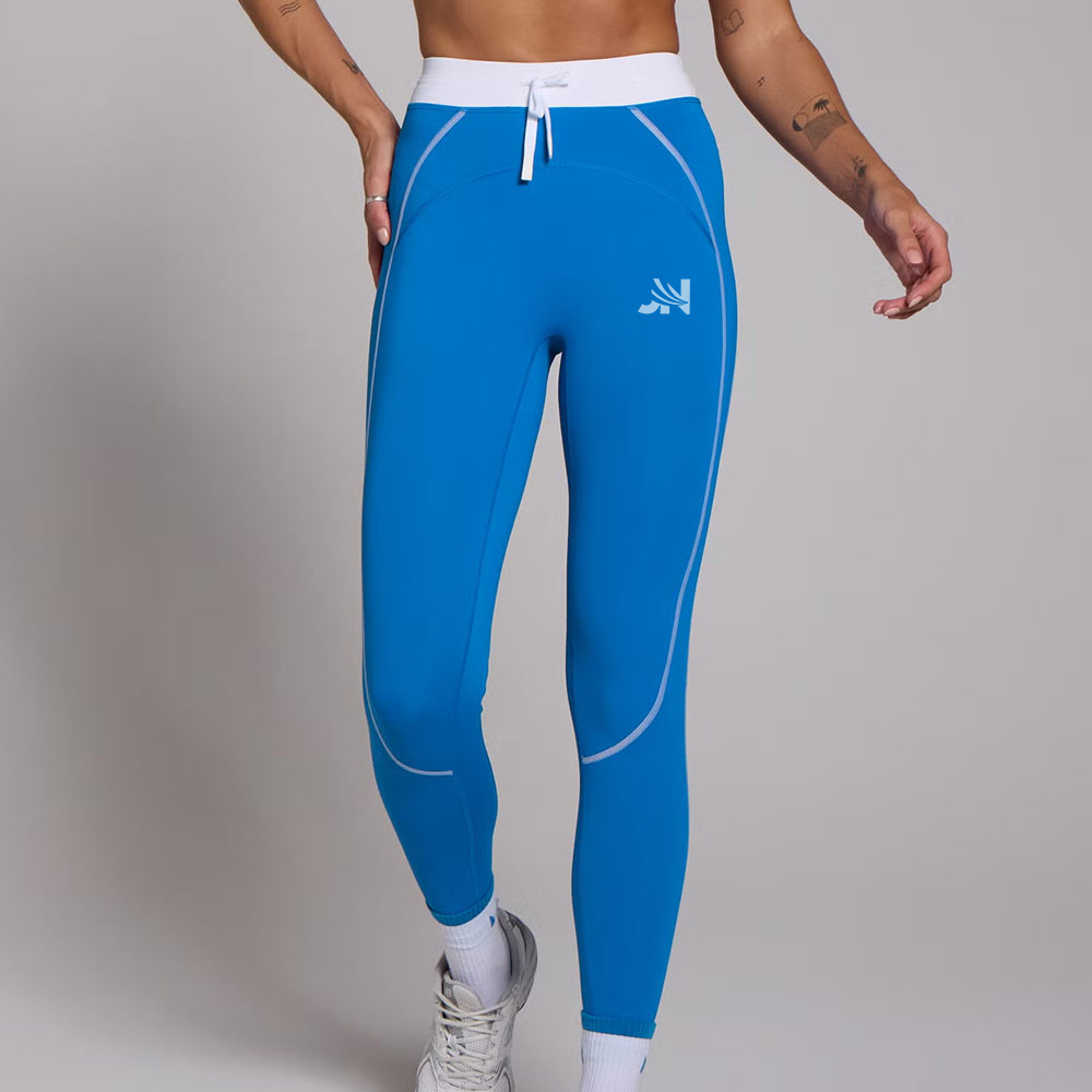 Drawstring Leggings – Cobalt Blue
